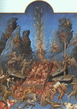 林保爾 佈拉澤斯 Tres Riches Heures de Duc du Berry - Hell 林保爾 佈拉澤斯 Tres Riches Heures de Duc du Berry - Hell